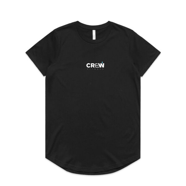 Crew Fitness  - WOMENS MAPLE CURVE TEE Thumbnail
